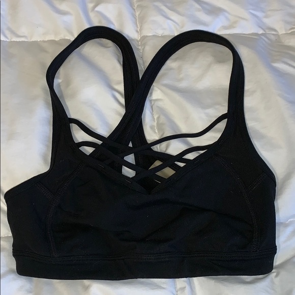 Athleta Other - Black Criss Cross Athleta Sports Bra